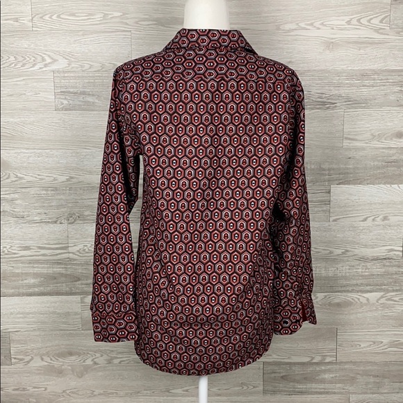 Chris Hewson Red Button Down Shirt - Picture 6 of 8